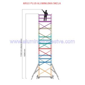 Profesionalna aluminijska skela Argo Plus AP6 /B