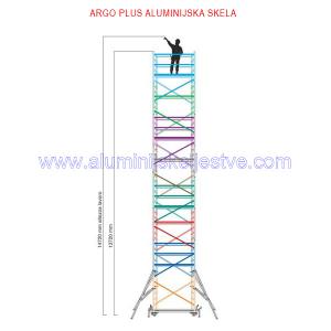 Profesionalna aluminijska skela Argo Plus AP8 /B